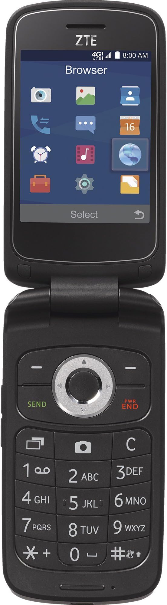 TracFone ZTE Z233 4G LTE Prepaid Phone