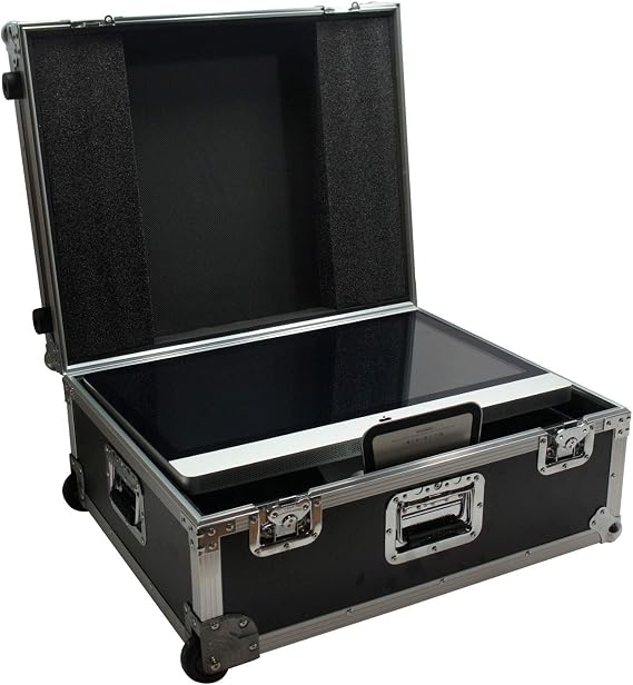 ATA Travel Flight Case Compatible with Apple iMac 27 Inch - Harmony Cases | rugged transport protection for all-in-one desktop computers, tour-ready hauling, secure studio to stage moves