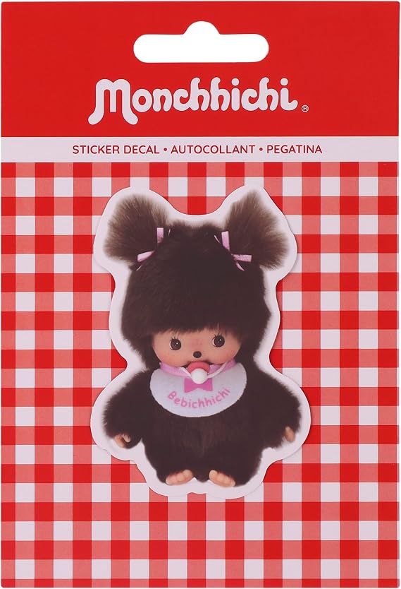 Monchhichi Sticker Decal - BB Girl