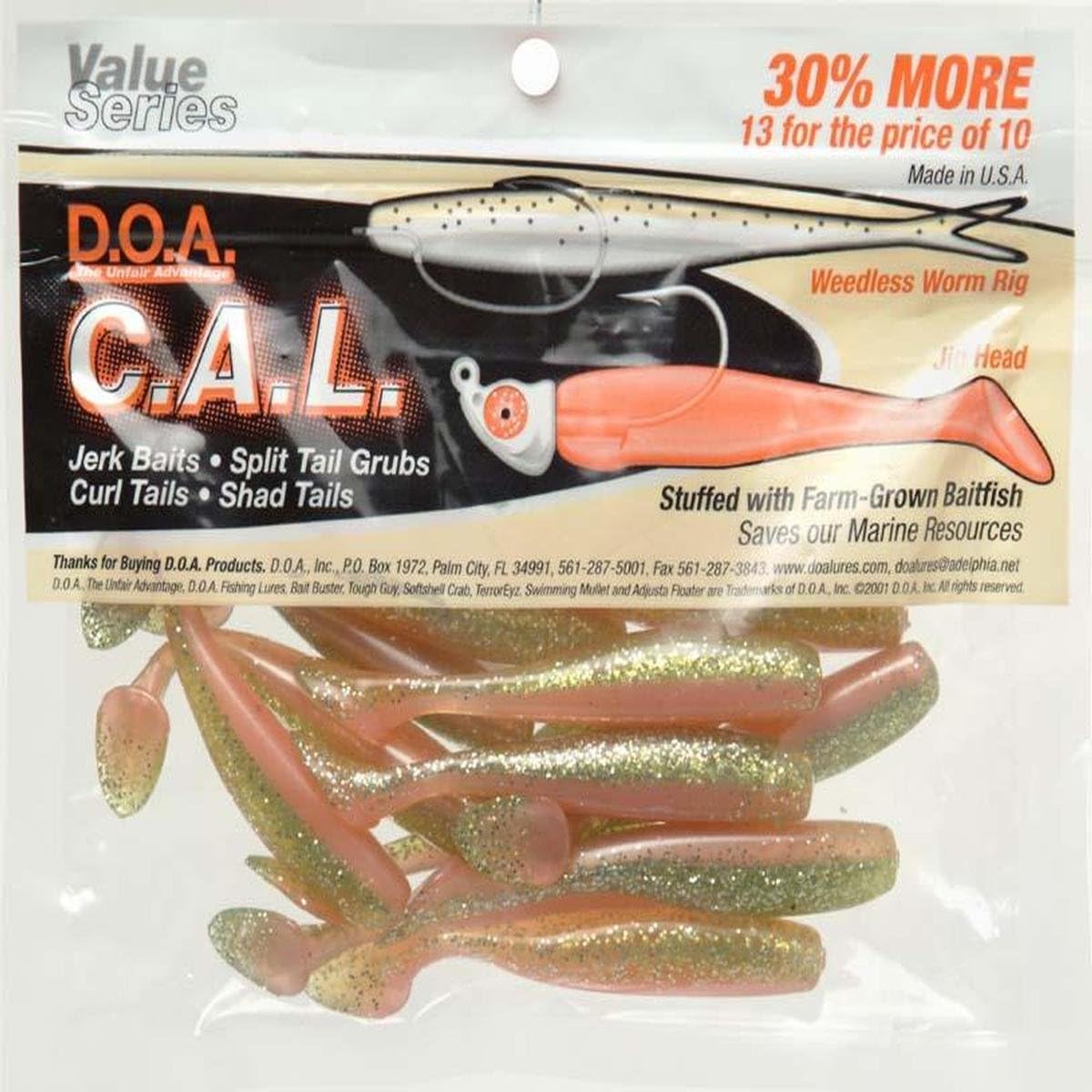 DOA 80400-401 Cal Shad Tail