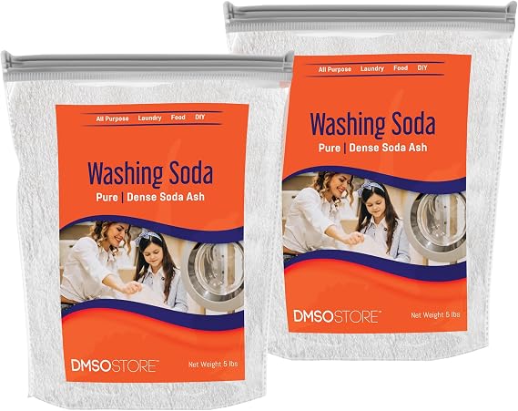 Laundry Washing Soda 10lb. Sodium Carbonate (Soda Ash) 99.95% Purity
