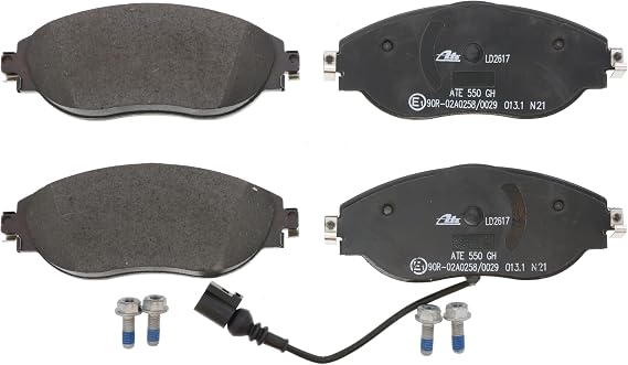 ATE Ceramic Front Disc Brake Pad Set LD2617 for Audi, Volkswagen