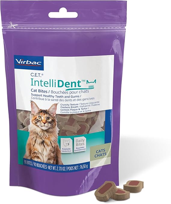 Virbac C.E.T. Intellident Cat Bites for Dental Care