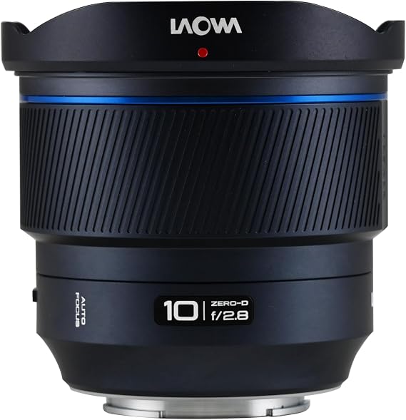 Laowa 10mm f/2.8 Zero-D Full-Frame Lens with Ultra Wide-Angle View with Auto Focus (for Sony FE) | Ultra Wide-Angle View with Auto Focus (for Sony FE)