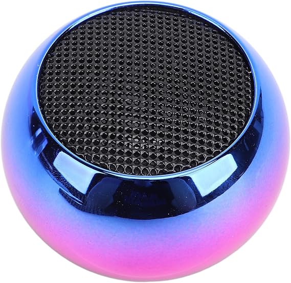 Fabater Portable Bluetooth Mini Speaker with BT 5.3 Chip, 360 Surround Sound, Bass Diaphragm, Aluminum Alloy Material, 300mAh Battery, Stereo Sound (Multicolor)