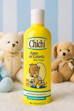 Chichi Baby Cologne Gentle Fragrance for Babies, Alcohol-Free, 16oz/473ml Safe for Delicate Skin, Ideal for After Bath