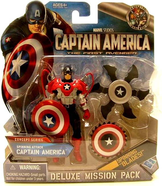 Marvel Captain America With Spinning Shield