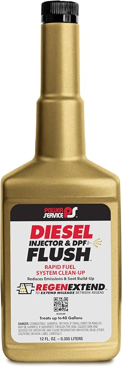 Power Service Diesel Injector & DPF Flush - 12 Ounce