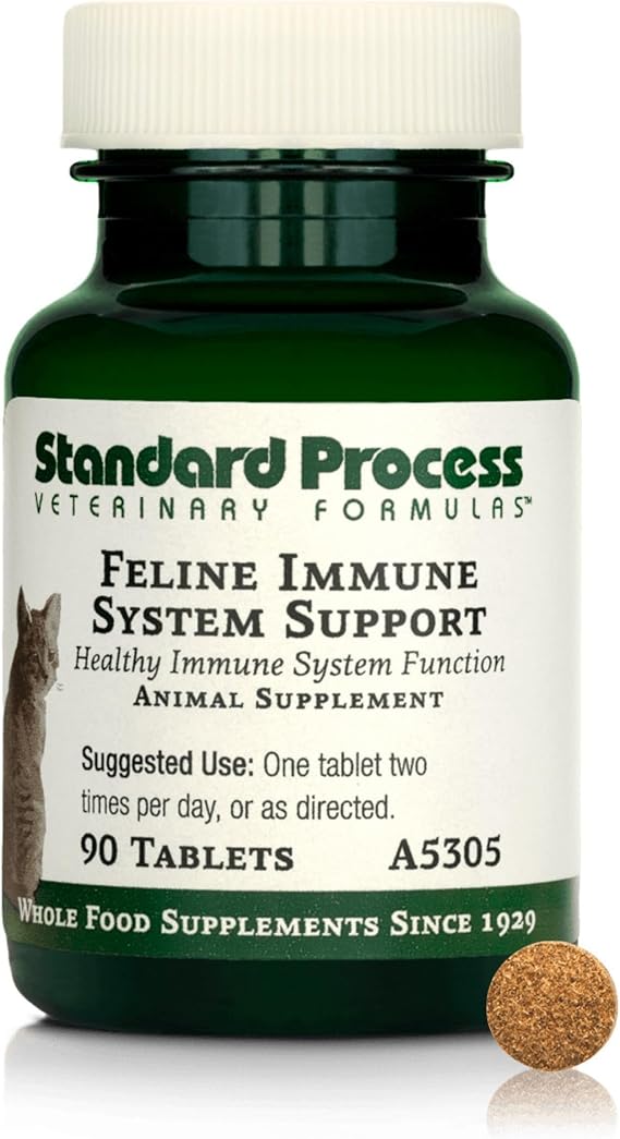 Standard Process Feline Immune System Support, 90 Tablets