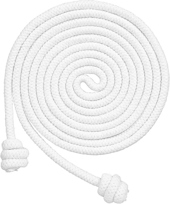153 Inch Cincture Clergy Rope Monks ALB Robe Belt,White Knotted