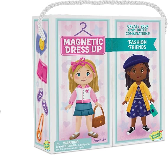 Peaceable Kingdom Magnetic Dress Up Fashion Friends Playset