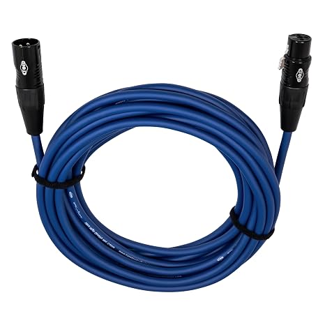 Cloud Microphones - Get Lifted Studio XLR Cable, Blue - 25ft