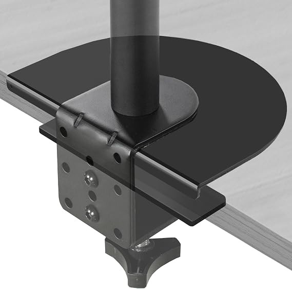 VIVO Black Steel Reinforcement Bracket Mount Plate, STAND-AC01R