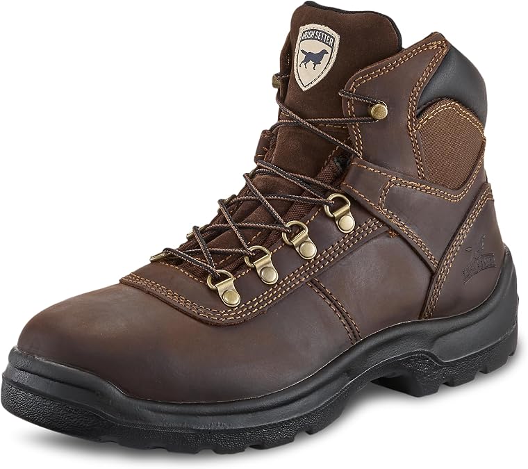 Irish Setter, Ely, Men's, 6", Soft Toe, Work Boot