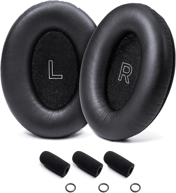 Replacement Ear Pads & 3 Mic Covers for Bose A30 Aviation Headset