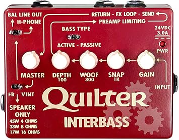 Quilter Labs Interbass 45-watt Bass Head