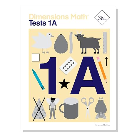 Dimensions Math Tests 1A | Singapore Math Inc. [Paperback]