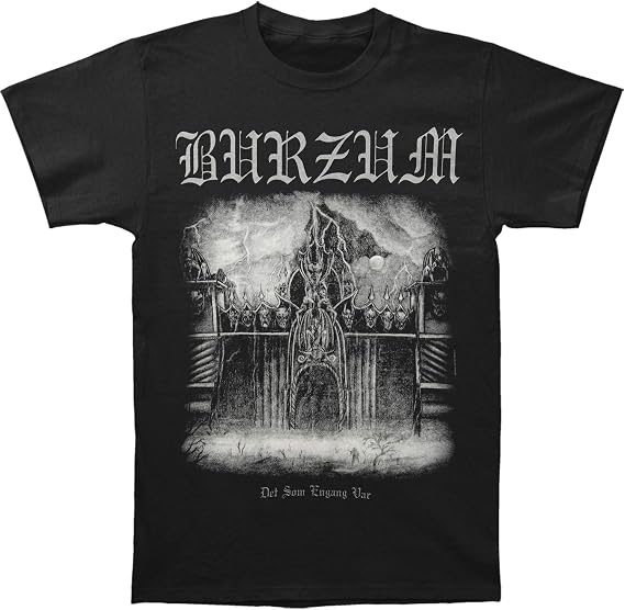 Burzum Men's Det Som Engang VAR T-Shirt Medium Black