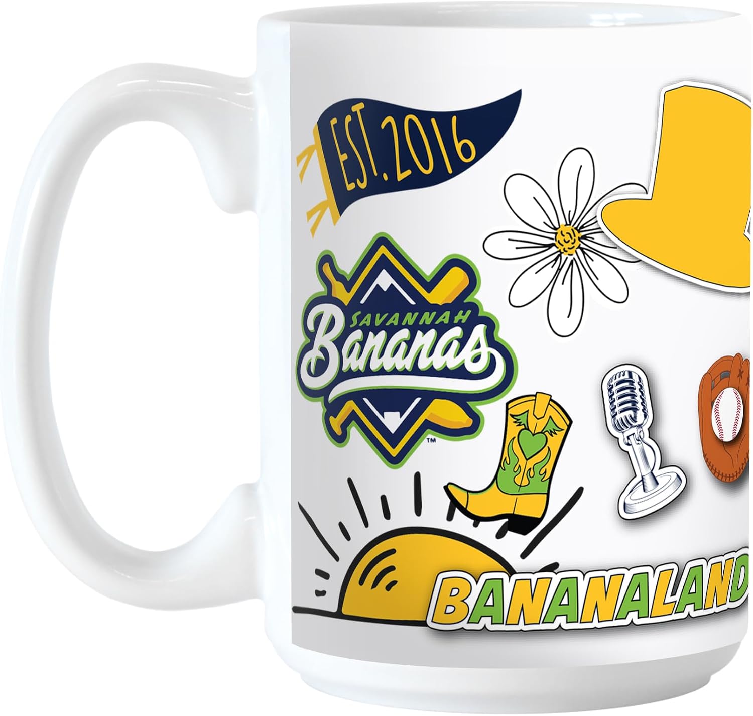 Logo Brands Savannah 15oz Native Sublimated Mug