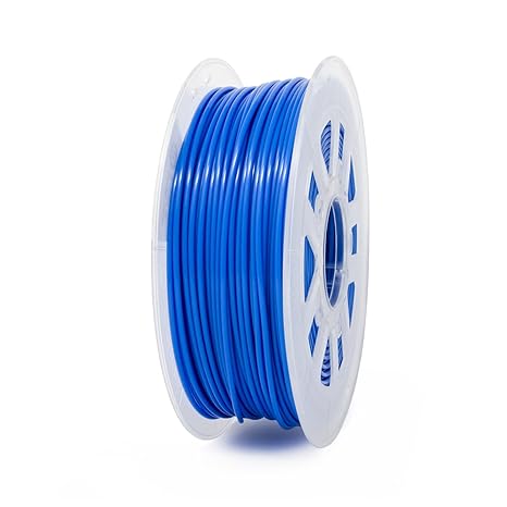 Gizmo Dorks 1.75mm PLA 3D Printer Filament 1kg Fluorescent Blue UV Light