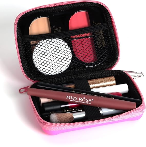 All in One Makeup Kit for Women - Full Professional Kit With Pressed Powder, Blush, Eyeliner, Eyeshadow, Mascara, Lip Gloss and Lipstick Pink