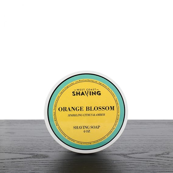 West Coast Shaving Shaving Soap, Orange Blossom