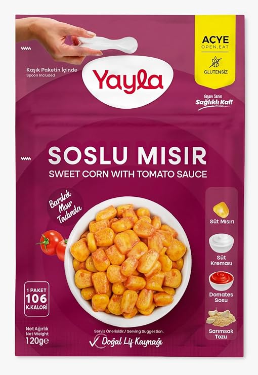 Corn with Plateau Sauce 120 Gr