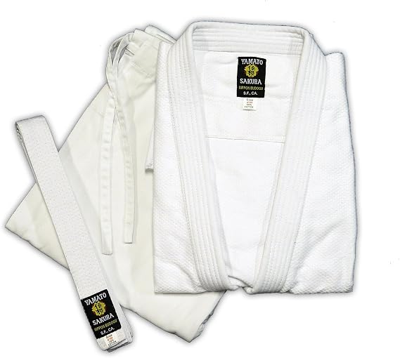 Nippon Budogu Yamato Sakura Bleached Single Weave Judo Gi Uniform