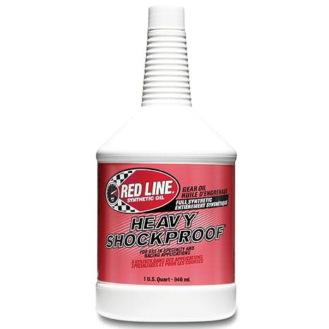 Red Line 58204 Heavy Shockproof Gear Oil - 1 Quart (12 Pack)