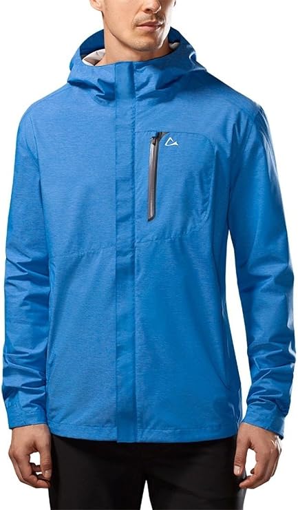 Paradox Men's Waterproof Breathable Rain Jacket Large Cobalt Blue