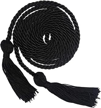 GraduationMall Graduation Honor Cord 68" Black