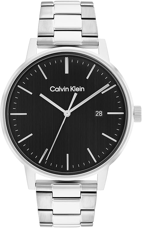 Calvin Klein Unisex Quartz Watch: Sleek Simplicity