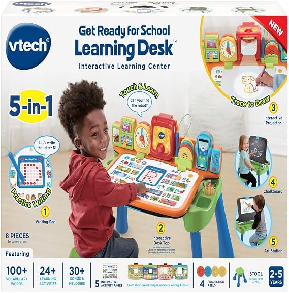 VTech 80-540900 Get Ready for School Learning Desk