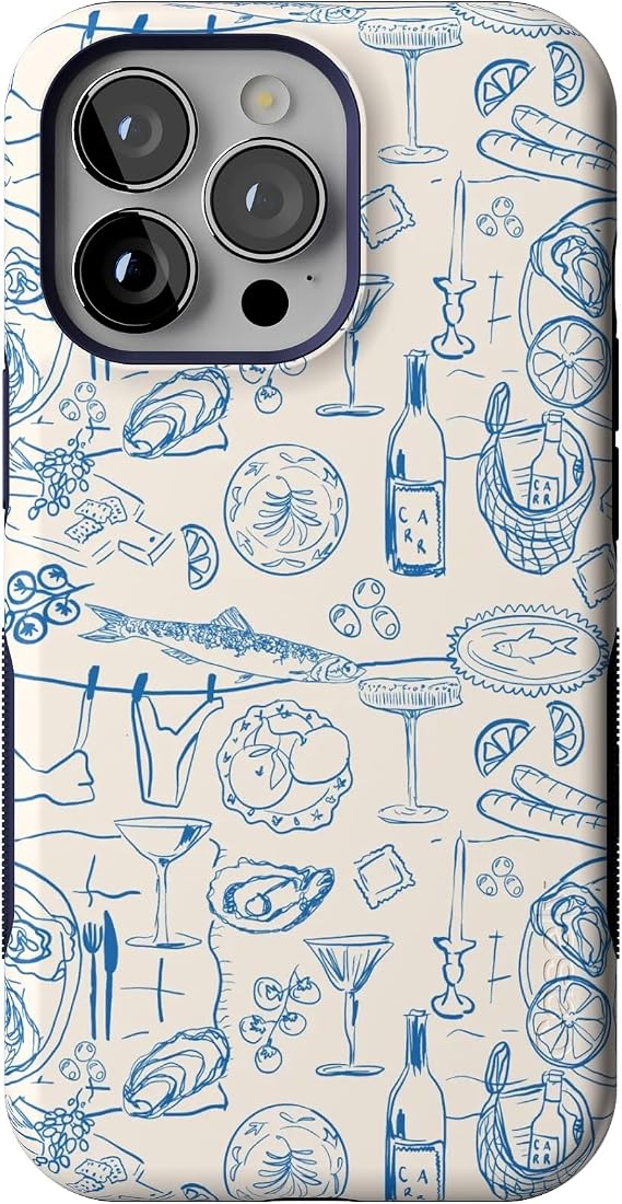 Casely iPhone 13 Pro Case | Amalfi Aperitivo | Dolce Vita | Bold Protective Design | Compatible with MagSafe