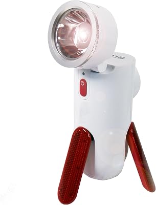 Eton RoadTorq Self-Powered 90-Lumen Spotlight and Emergency Beacon with USB Port
