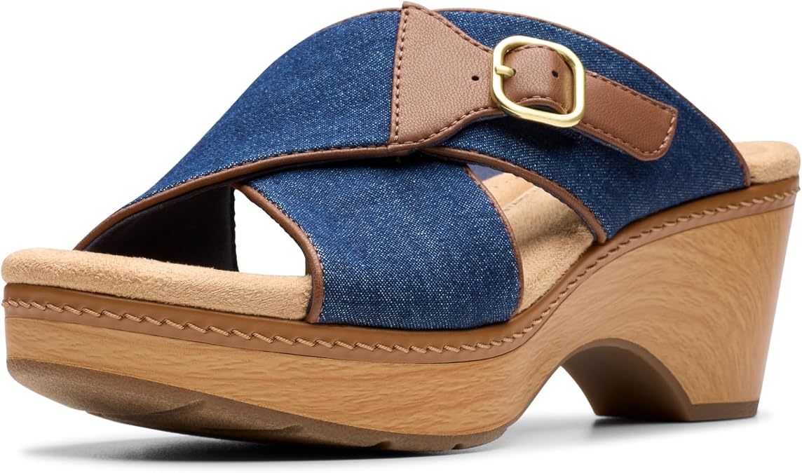 Clarks Women's Seannah Nora Heeled Sandal