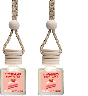 Hanging Car Air Freshener Diffusers Strawberry Shortcake