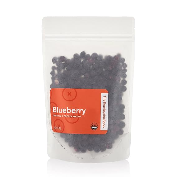 The Kombucha Shop, Organic Freeze Dried Blueberry