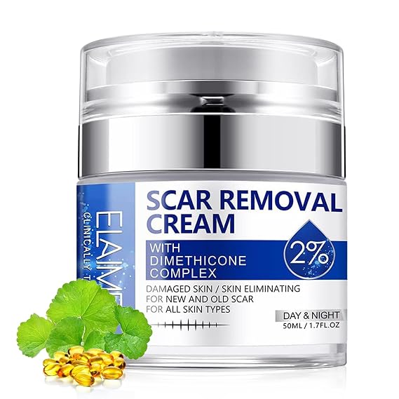 Advanced Scar Gel to Fade Scars from Surgery, Acne, Burns & Stretch Marks - Advanced Silicone Gel for Old & New Scars, C-Section & Keloids - Visibly Smoother Skin, 1.7 Oz