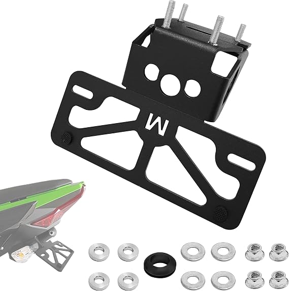 Fender Eliminator License Plate Bracket kit Compatible with Kawasaki Z900