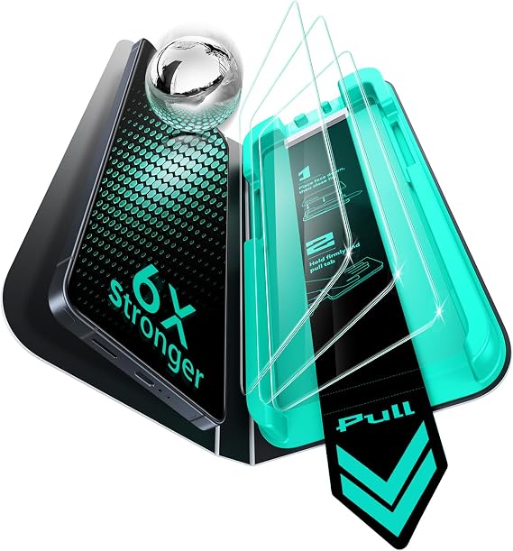 ESR 3 Pack for Samsung Galaxy S25 Ultra Screen Protector, Armorite