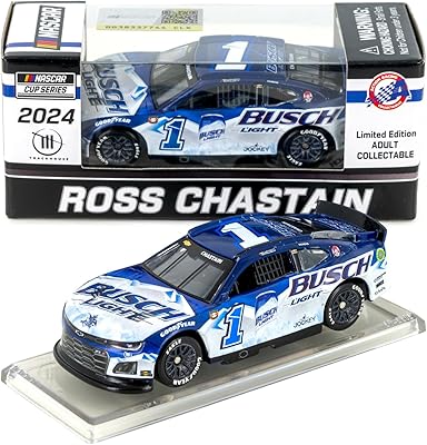 Lionel Racing Ross Chastain 2024 Darlington Throwback to 2000s BL Can Design Diecast Car 1:64 Scale