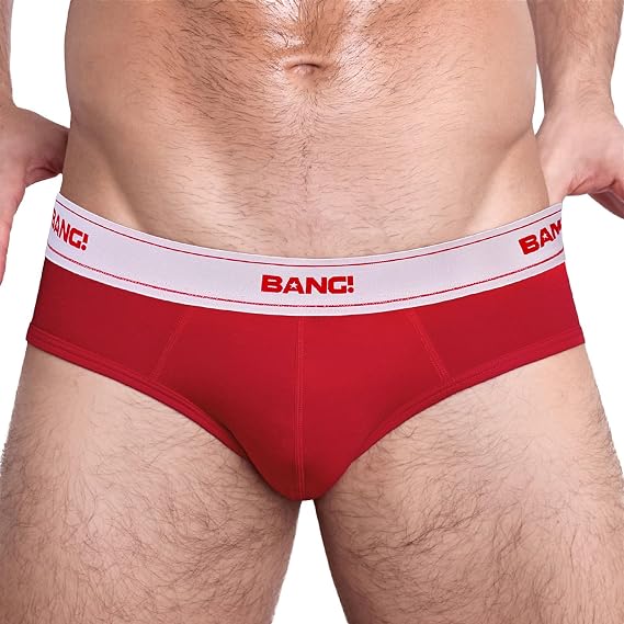 Bang Men's Underwear - Modal-Cotton Brief - Premium Soft Texture 1 3/8" Waistband