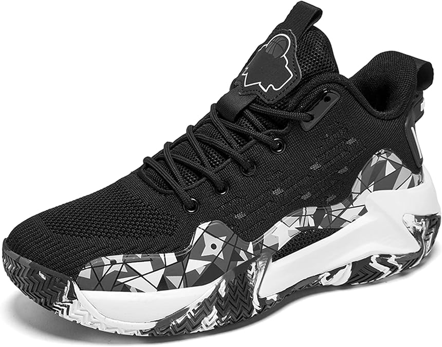 Men's Sneakers, Sport Shoes for Basketball, Running, WalkingMesh Basketball Shoes,High Top Basketball Shoes,EVA Sole Slip Resistant Basketball Shoes,Street Basketball Shoes,Combat Basketball Shoes