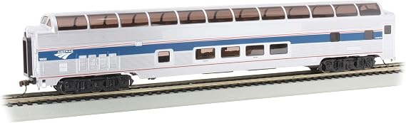 Bachmann Trains - 85 Full Dome - Amtrak Phase VI (Lighted Interior) - HO Scale
