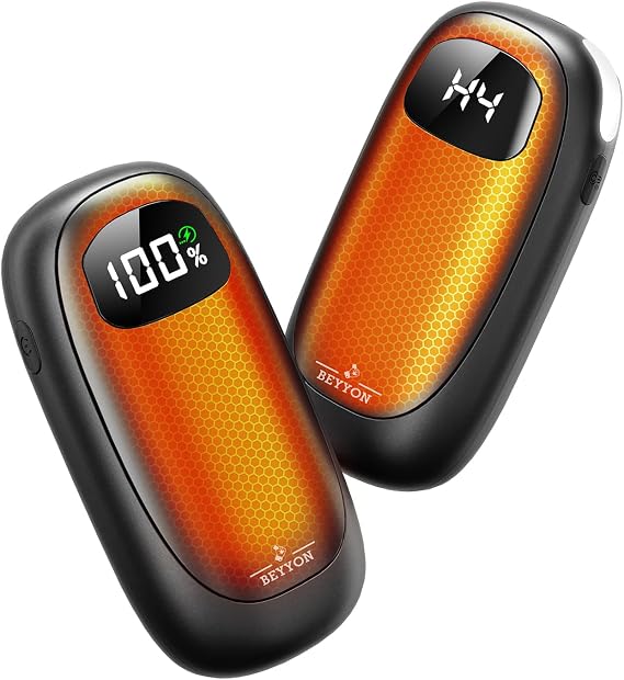 BEYYON Electric Hand Warmers Rechargeable - [with LED Display]