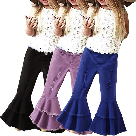 Girl's Y2k Star Denim Jeans Straight Leg Loose Jeans Denim Pants Streetwear Baggy Jeans for Girls