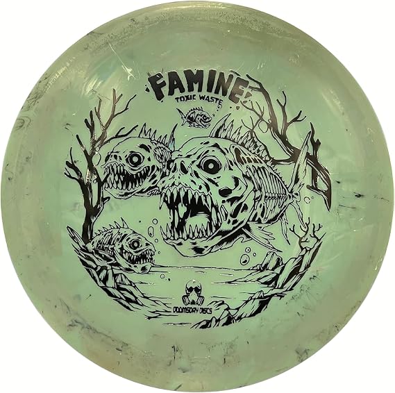 DOOMSDAY DISCS Famine Long Distance Driver | Excellent Flight for All Disc Golf Players | Long-Lasting Plastic