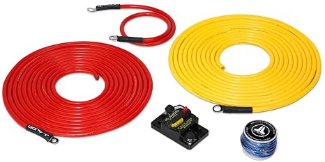JL Audio 12v Power Kit for Single Amp, 20' from Battery - XMD-PCS50A-1-L20 by JL Audio