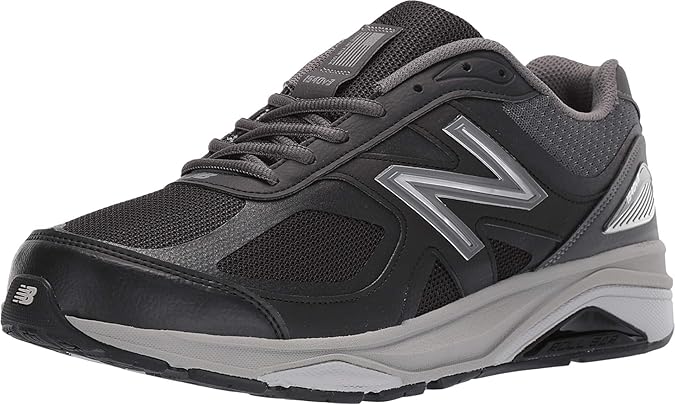 New Balance Men's 1540 V3 Running Shoe, Black/Castle Rock, 7.5 Narrow, Black